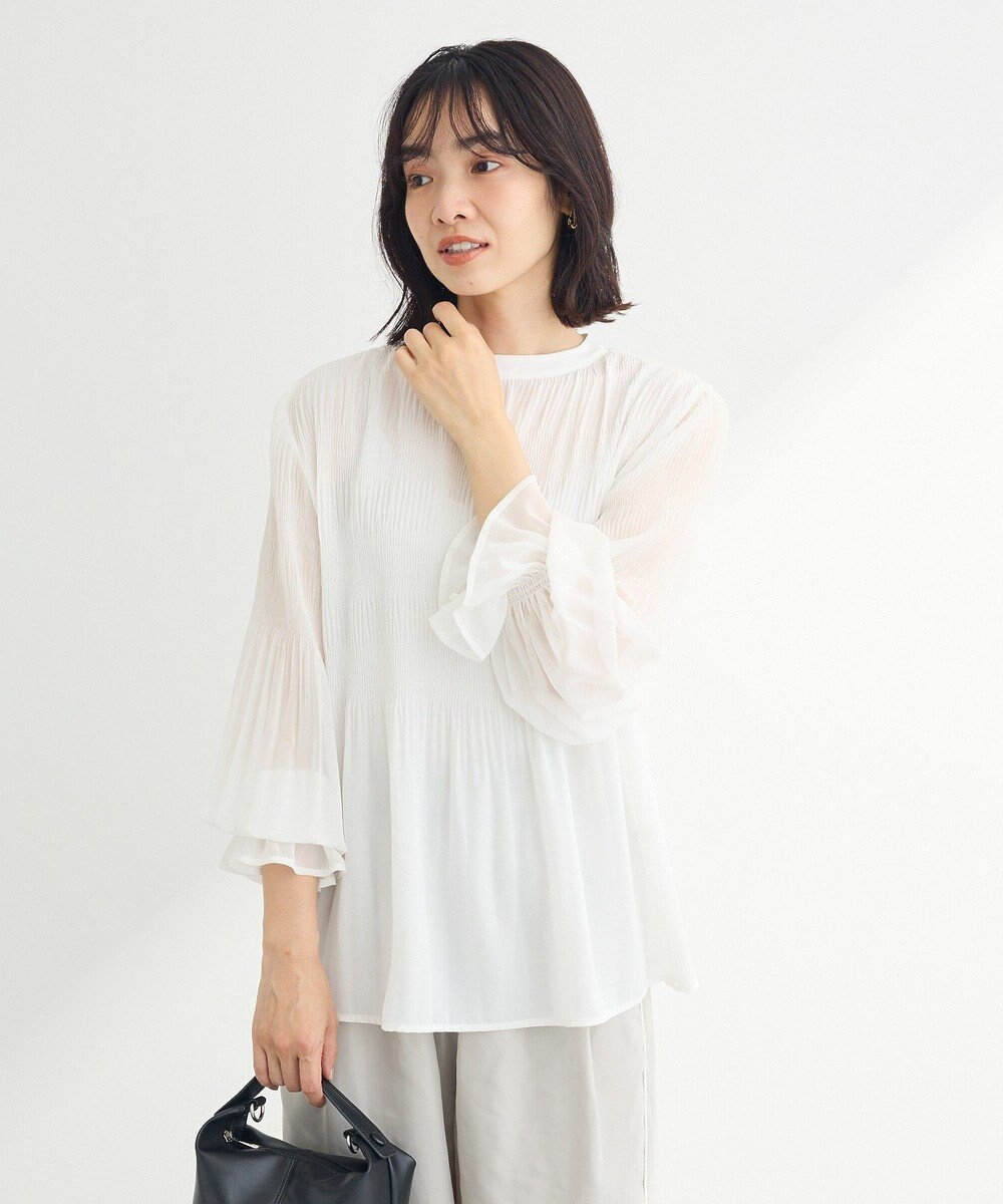 Green Parks マジョリカブラウス 