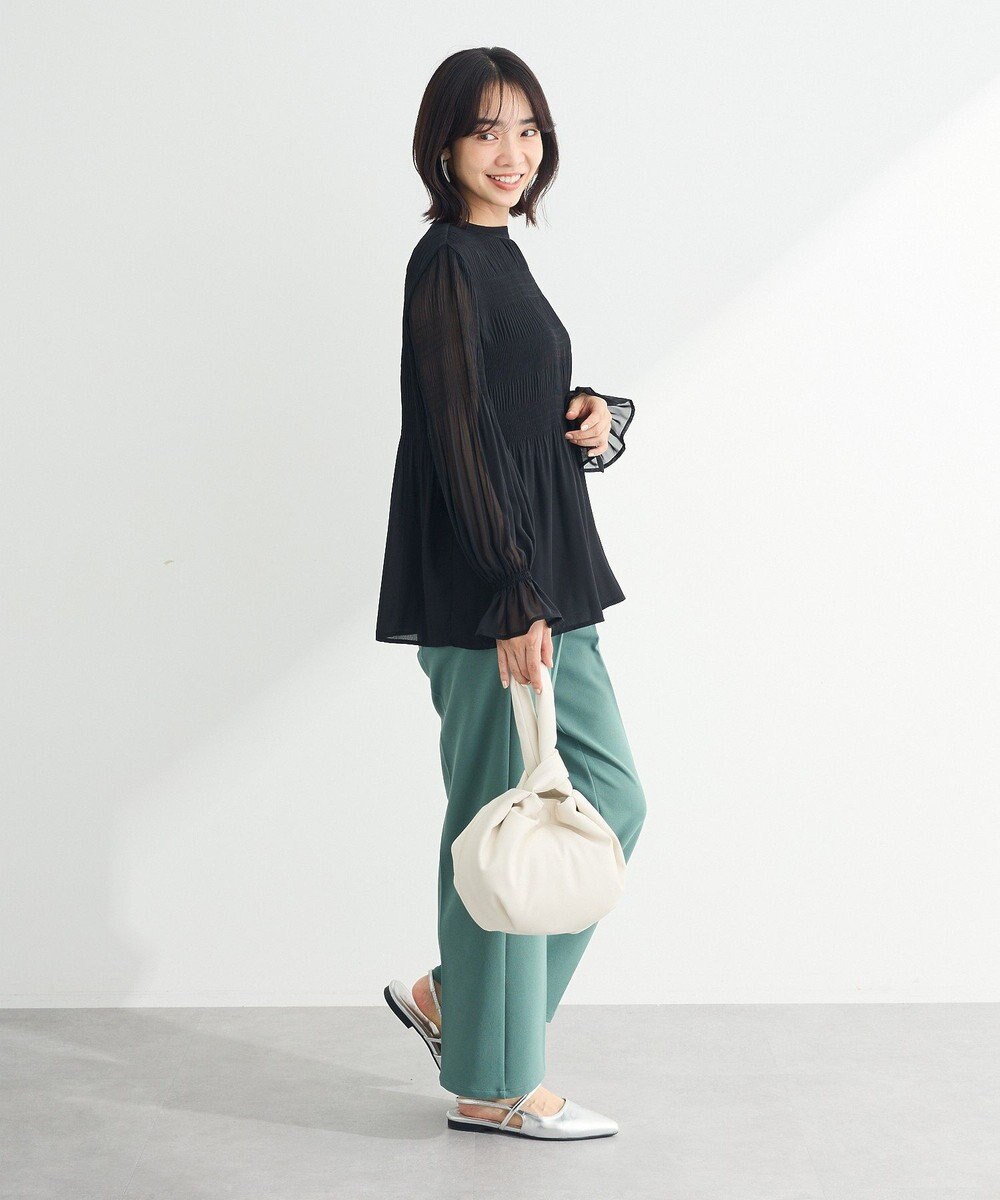 Green Parks マジョリカブラウス 