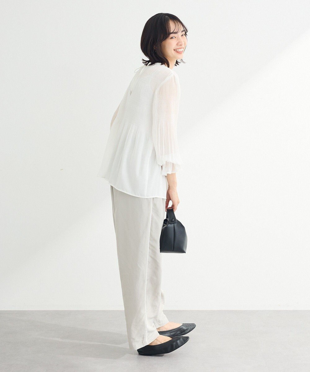 Green Parks マジョリカブラウス 