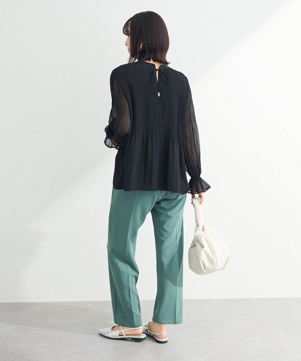 Green Parks マジョリカブラウス 