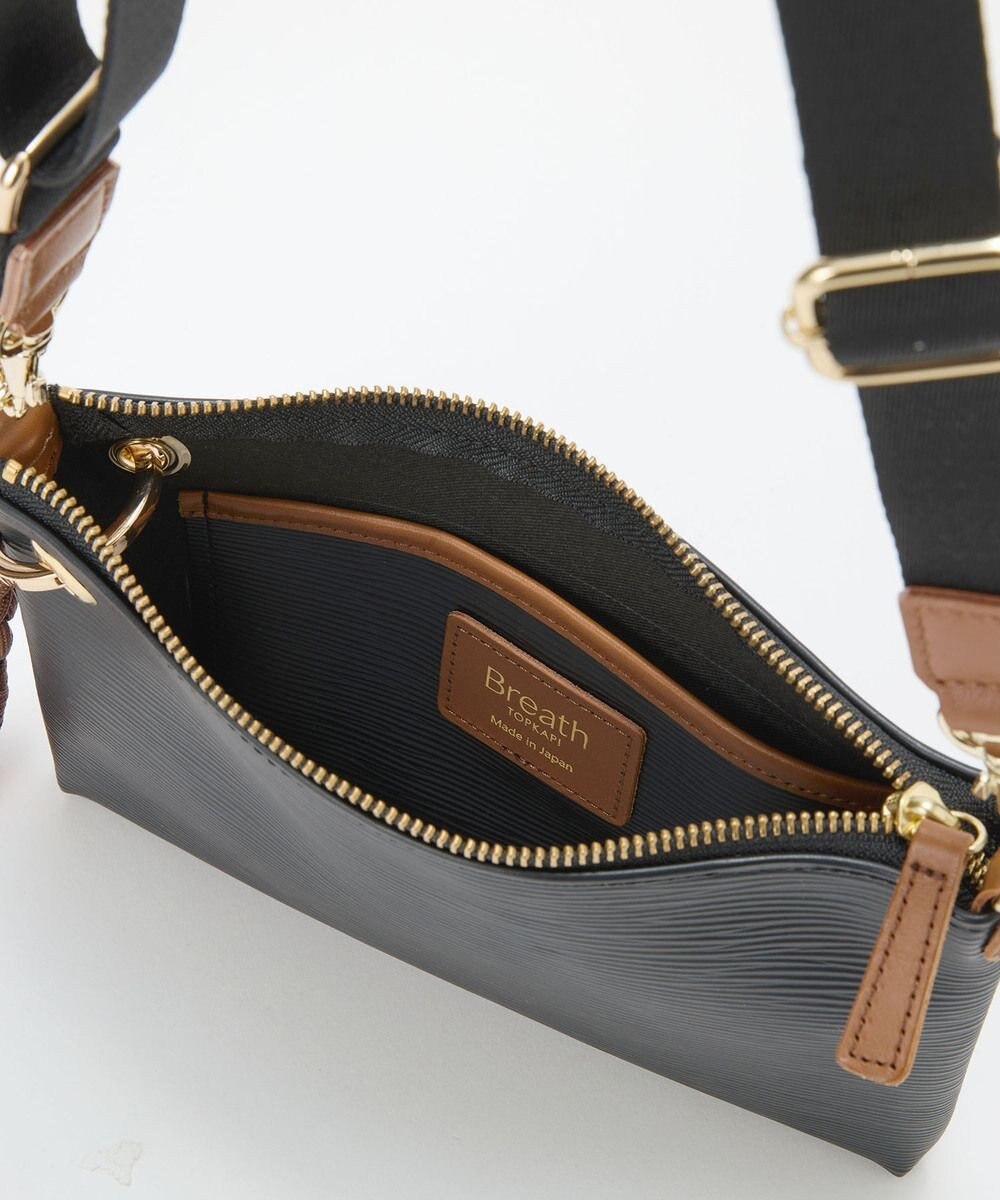 TOPKAPI 【Breath TOPKAPI】RIPPLE リプル コードチャーム付き ミニ ショルダーバッグ 