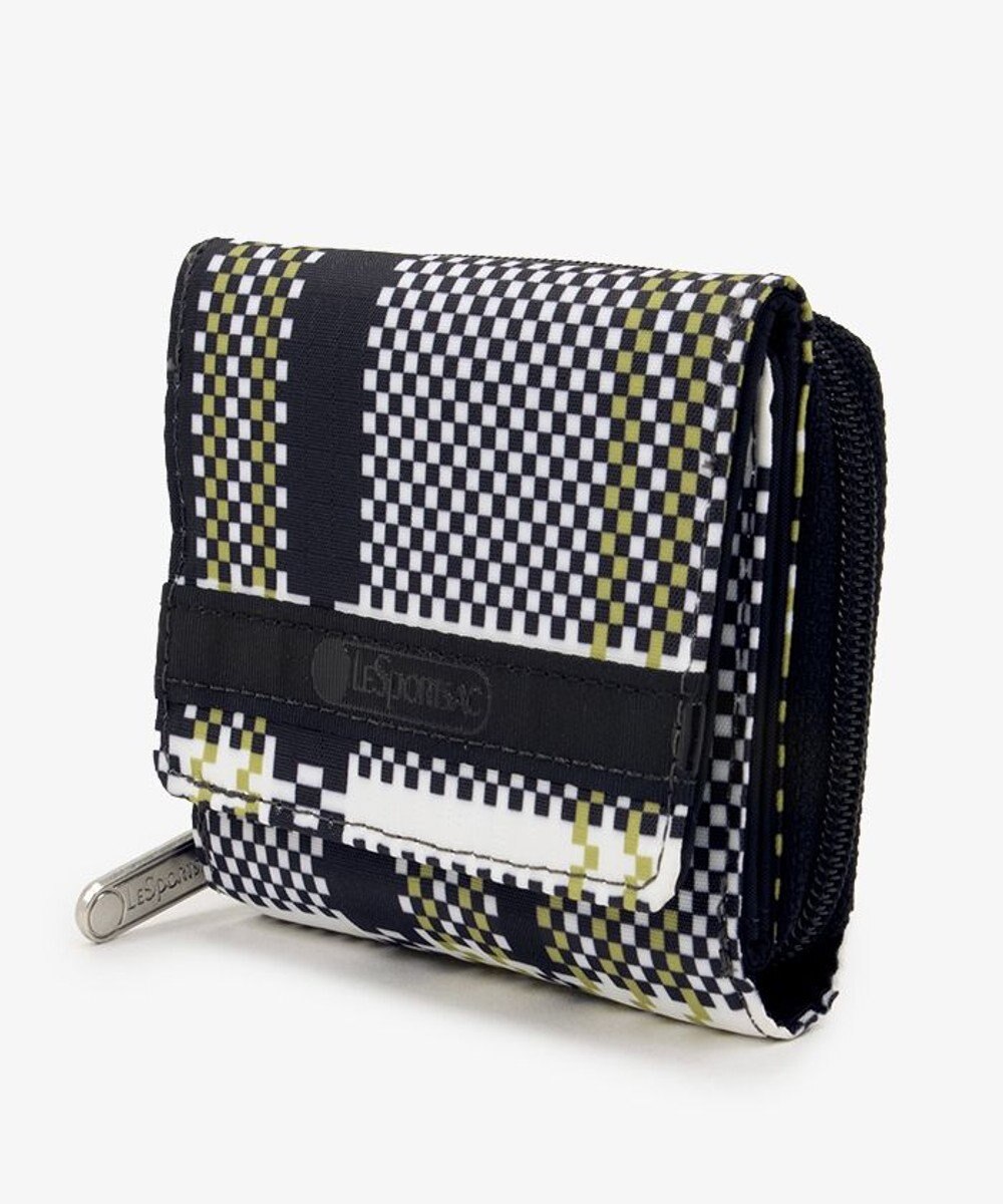 LeSportsac REESE WALLET/ピクセルスクランブルチェック 
