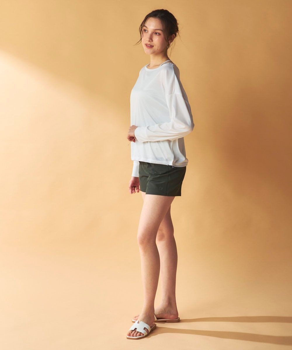 OP／FILA 【Ocean Pacific】ドロスコード付き長袖ラッシュガード　上下2点セット 