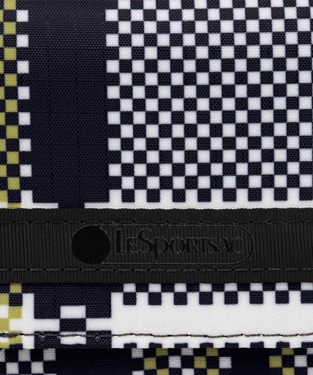 LeSportsac REESE WALLET/ピクセルスクランブルチェック 
