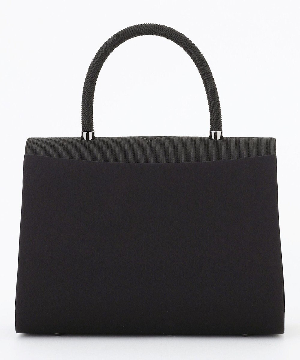 自由区 FORMAL 【日本製】編み手コード刺繍 ハンドバッグ 