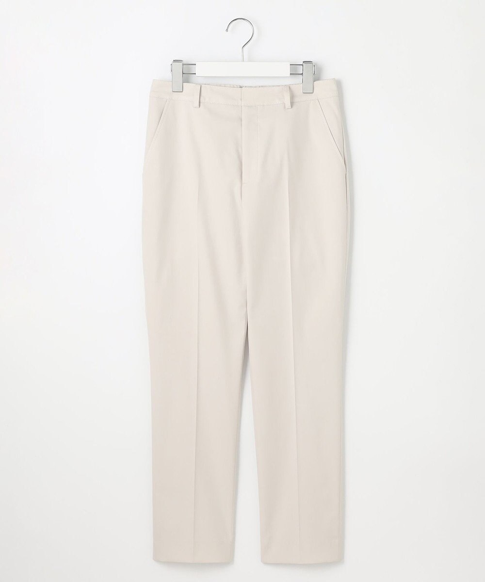 J.PRESS LADIES 【セットアップ対応・洗える・撥水】コットンFITTY テーパード パンツ 