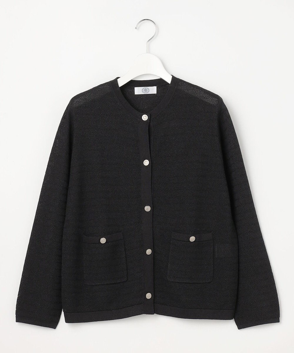 J.PRESS LADIES Paper Blend Summer ニット ジャケット 