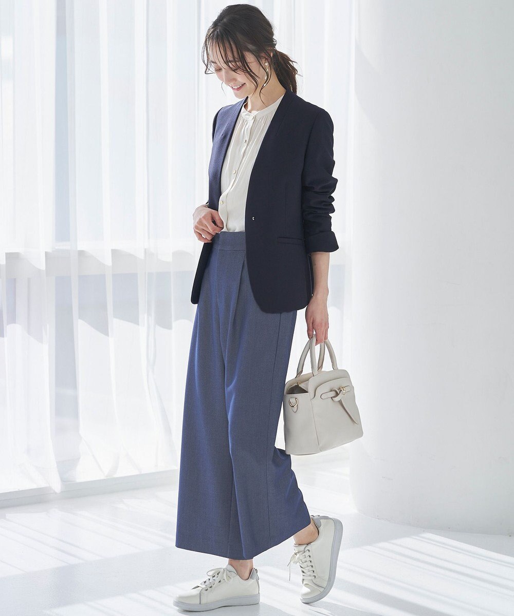 ANY SIS 【セットアップ対応】褒めらレディカラーレス ジャケット 