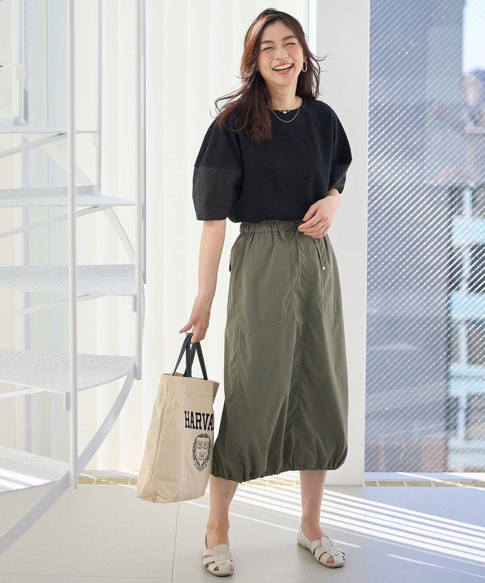 ANY L 【洗濯機可】サッカーランタンスリーブプルオーバー 