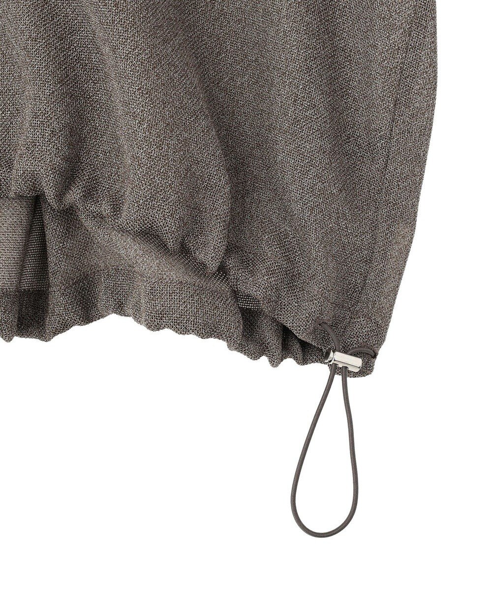 YECCA VECCA 　裾ドロストメッシュシャツ 