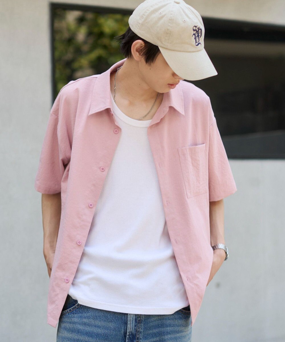 WEGO クロップドSSムジシャツ 