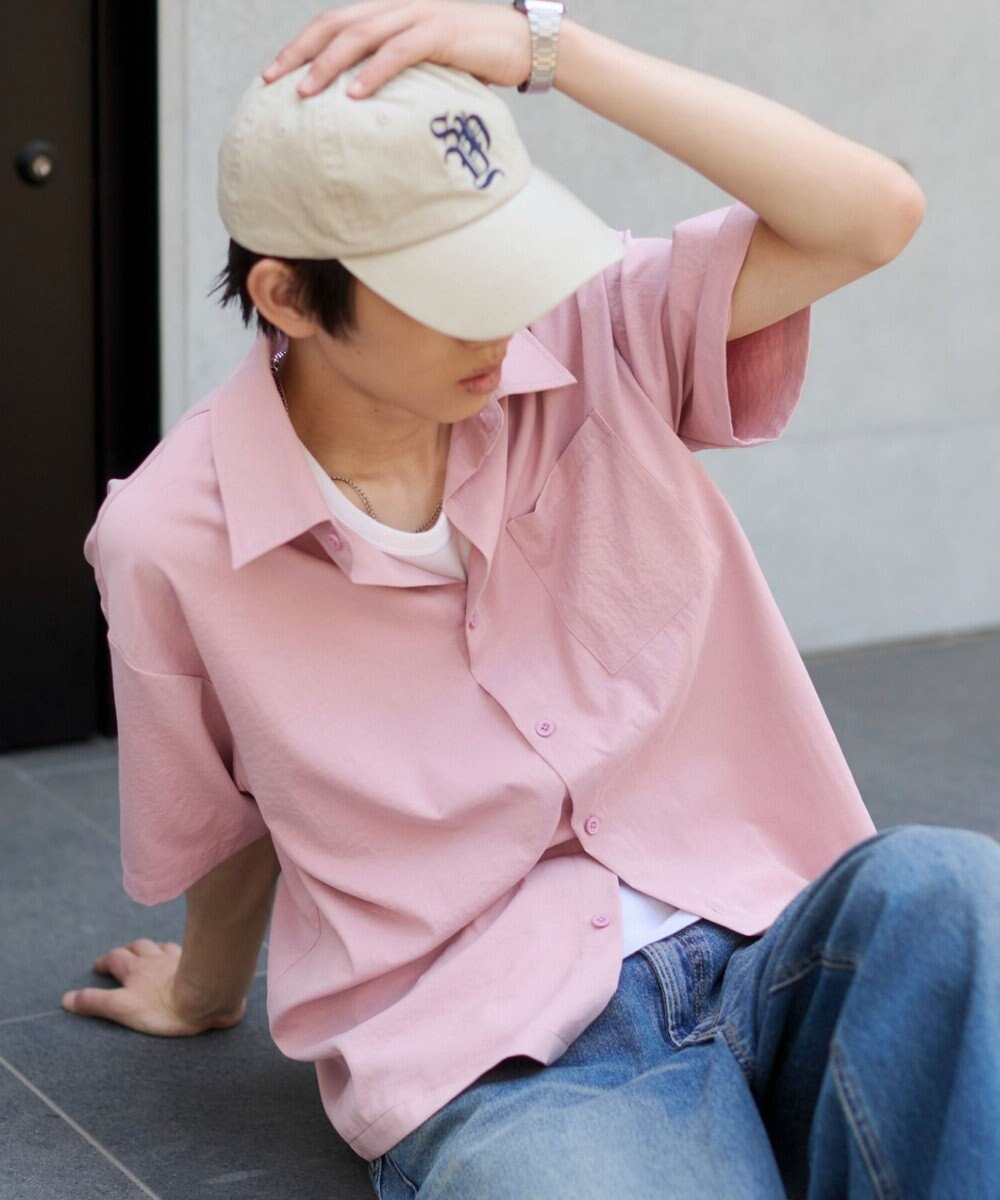 WEGO クロップドSSムジシャツ 