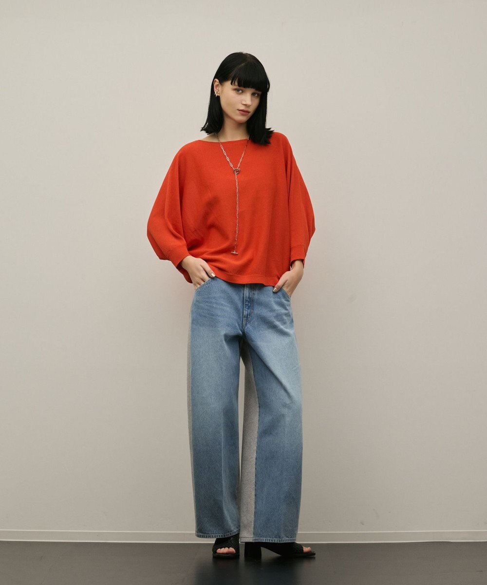 GRACE CONTINENTAL ドルマンニットトップ 