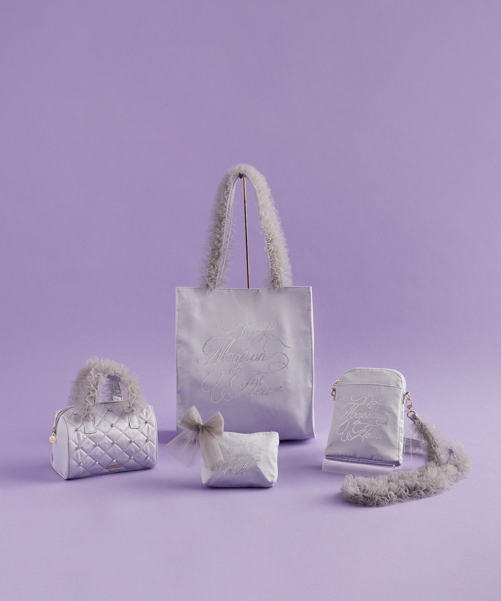 Maison de FLEUR EC限定ラインストーンポーチ 