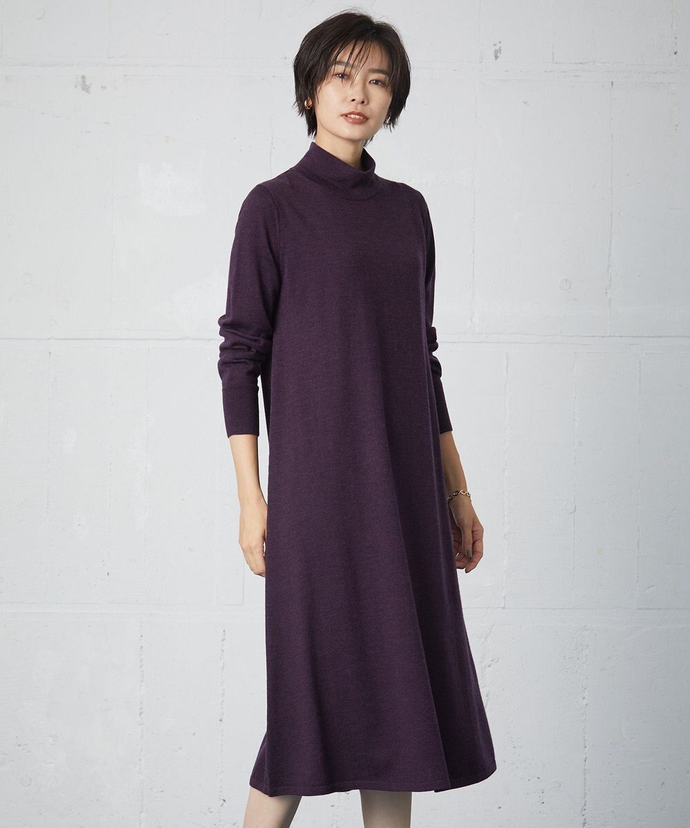 J.PRESS LADIES 【WEB限定カラーあり・洗える】EASY WOOL ワンピース 