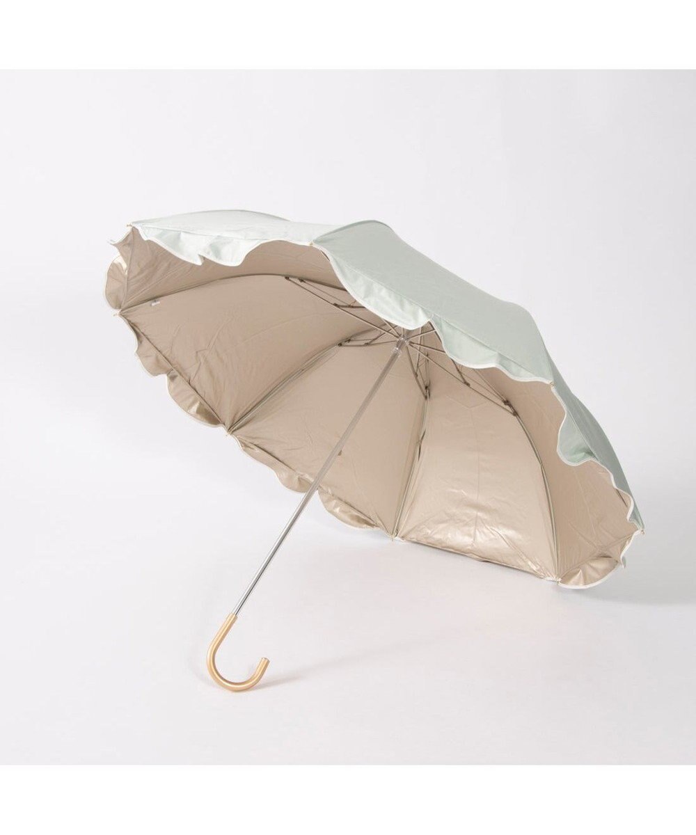 UNBILLION カシュネ cachenez / 【晴雨兼用】【日傘】 【UV カット率99.999.9％以上】PUへプラムトップレス折りたたみ傘 