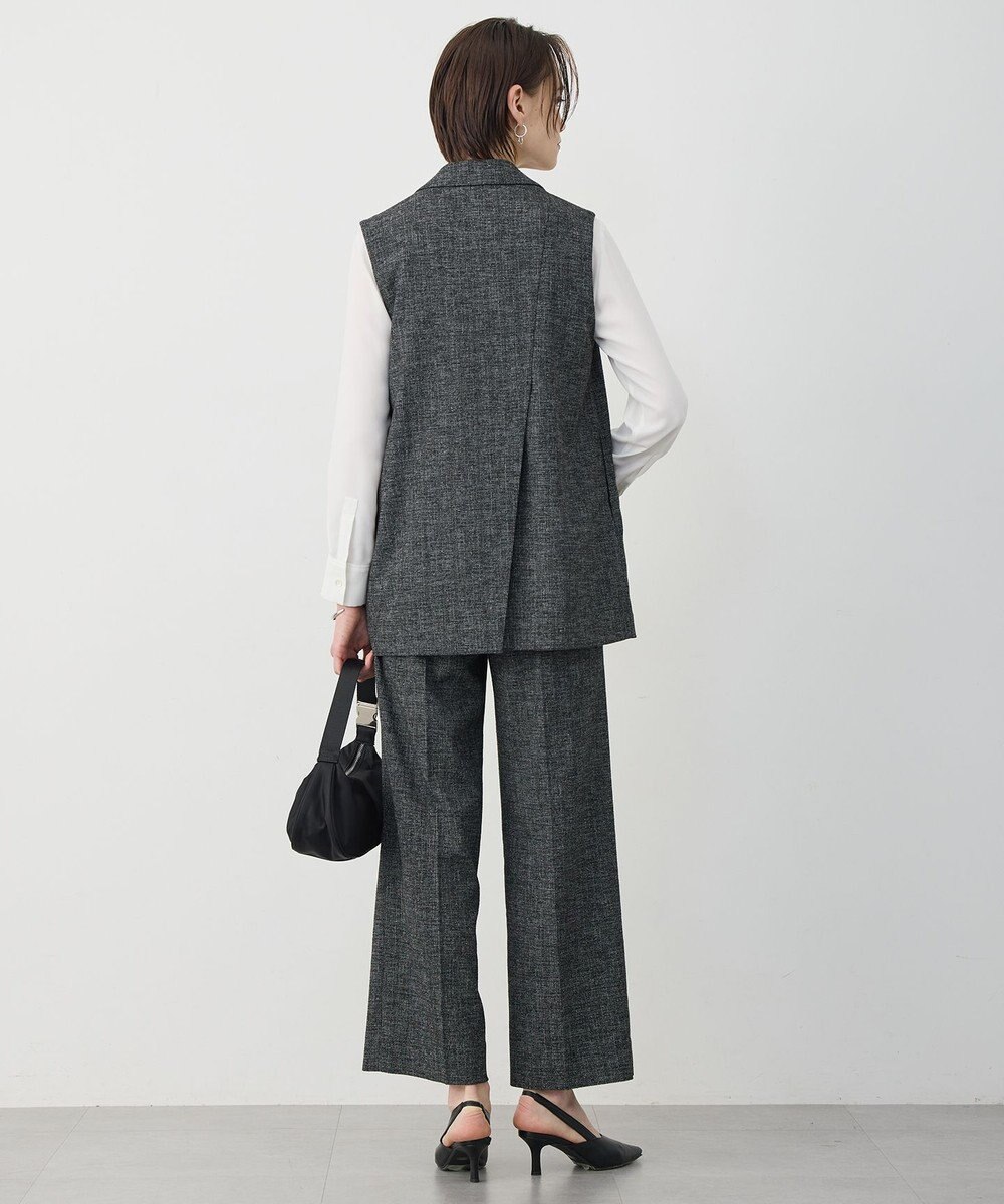 ICB L 【先行予約】 ミックスブッチャー バックスリットジレ 