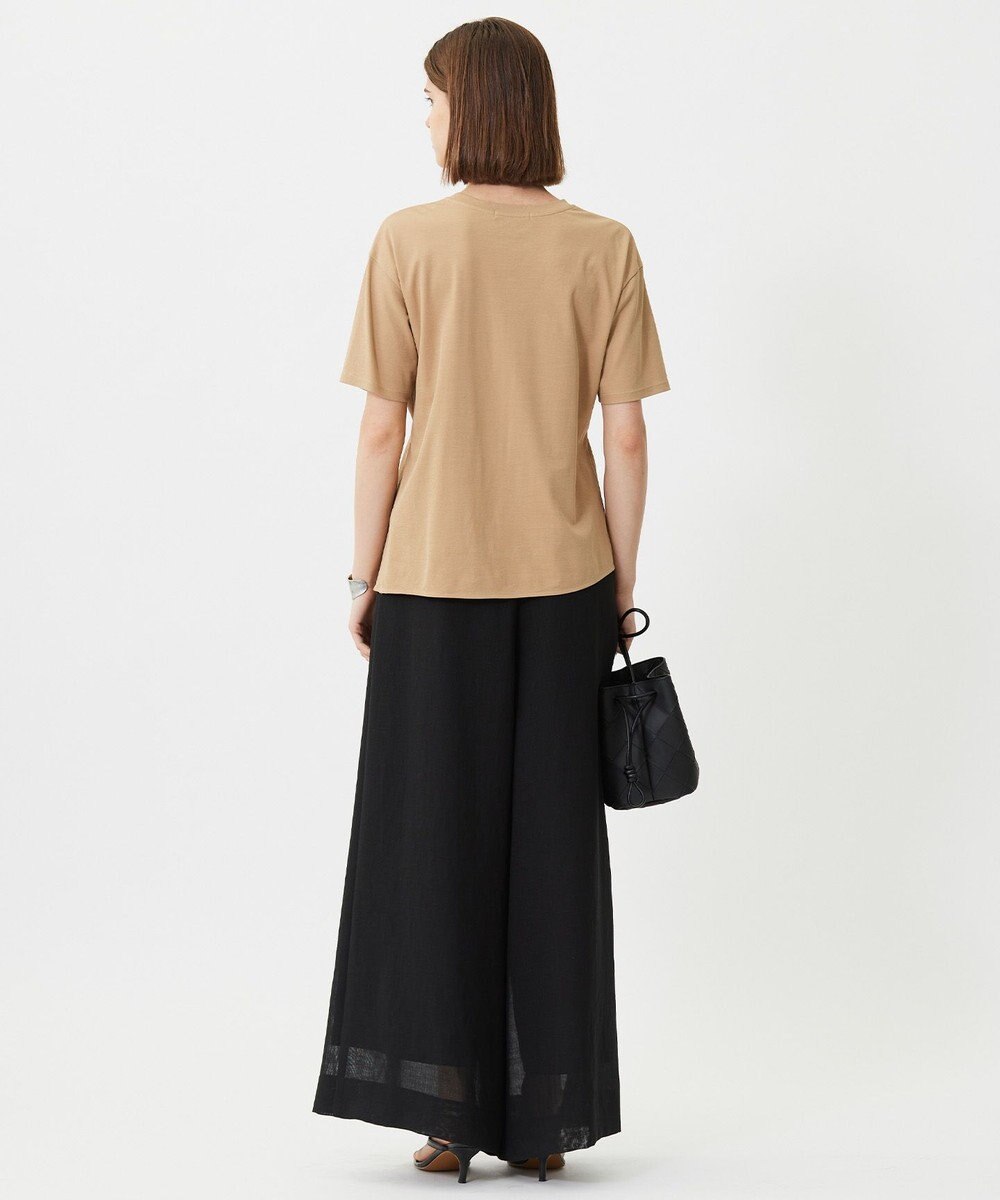 ICB L 【接触冷感・UVケア・吸水速乾・洗える】グレースジャージー イレギュラーヘムカットソー 