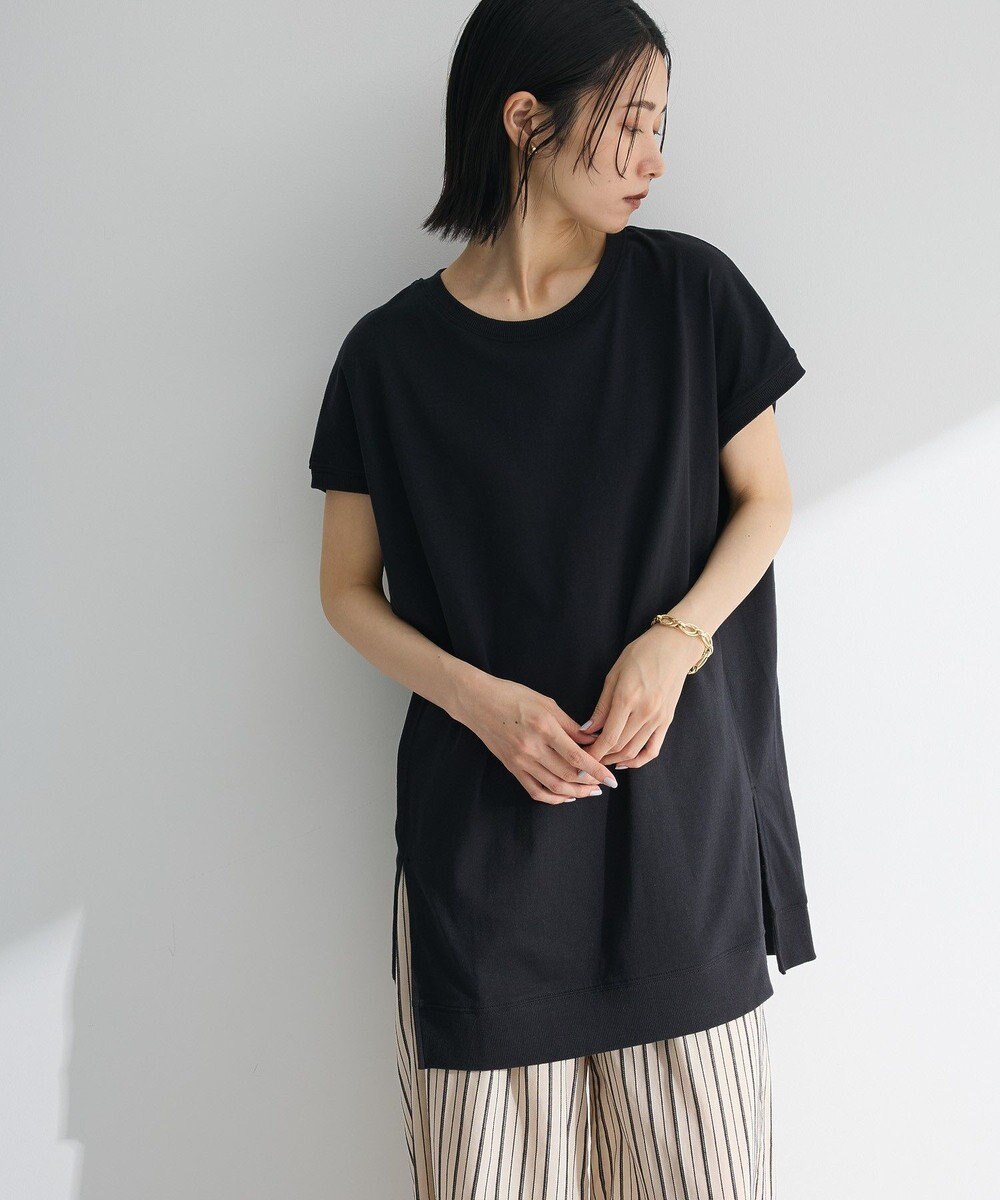 Green Parks 今年っぽフレンチスリーブカットチュニック 