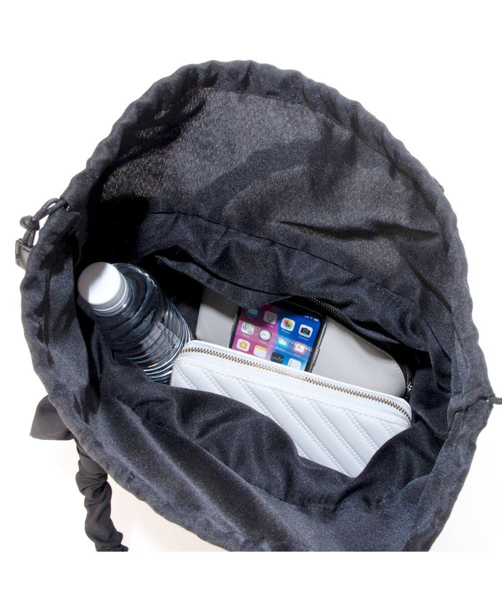 UNBILLION カシュカシュ cachecache / 下がりリボン柄編みトート 