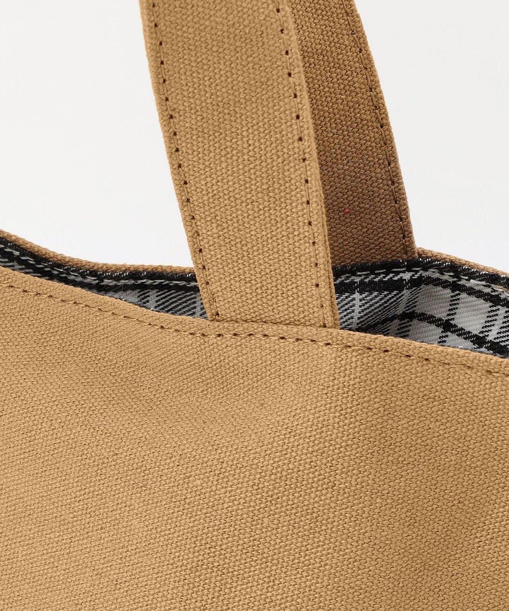 J.PRESS LADIES 【完全受注生産】ポーチ付き キャンバス ミニトートバッグ 