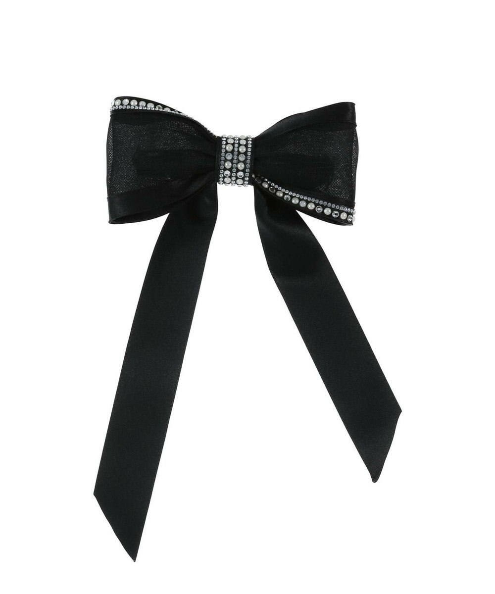 ACCA  サテンシルクリボンバレッタ 