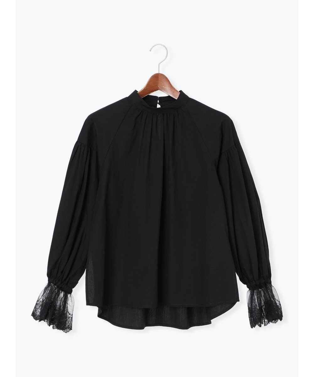 Te chichi レースカフスボリュームスリーブブラウス 