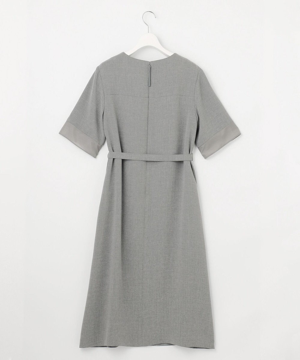J.PRESS LADIES 【セットアップ対応】MELANGE ライトツイル ワンピース 