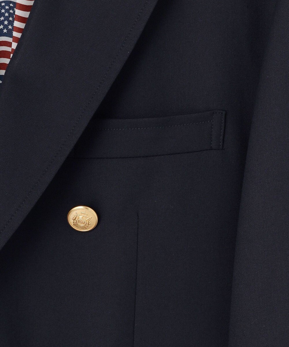 J.PRESS YORK STREET 【UNISEX】ダブルブレザー / 6B / 金釦 / 背抜き 