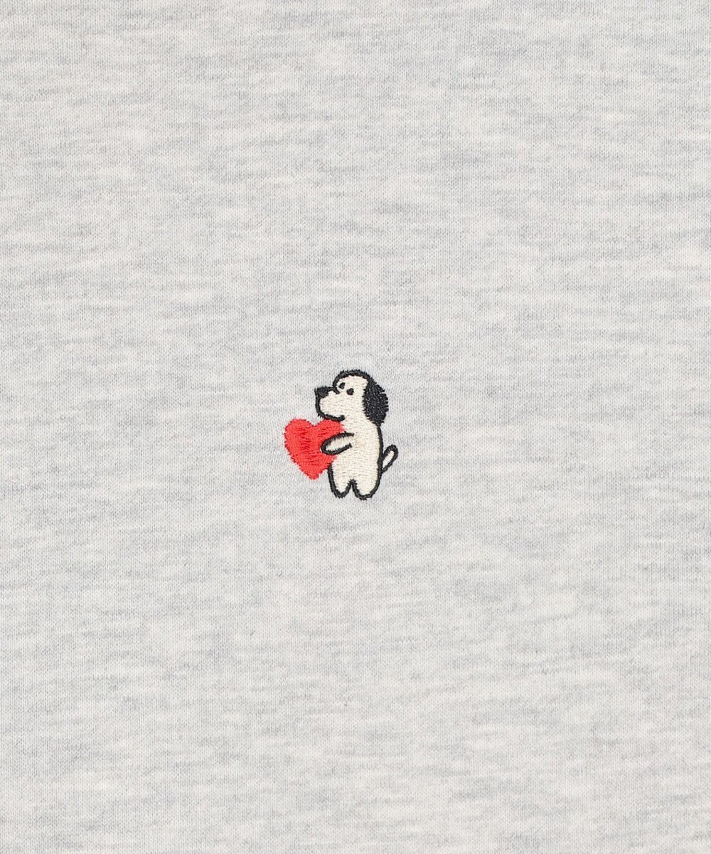 WEGO 【ユニセックス着用ITEM/SMLサイズ展開/裏起毛】ワンポイント刺繍プルパーカー 