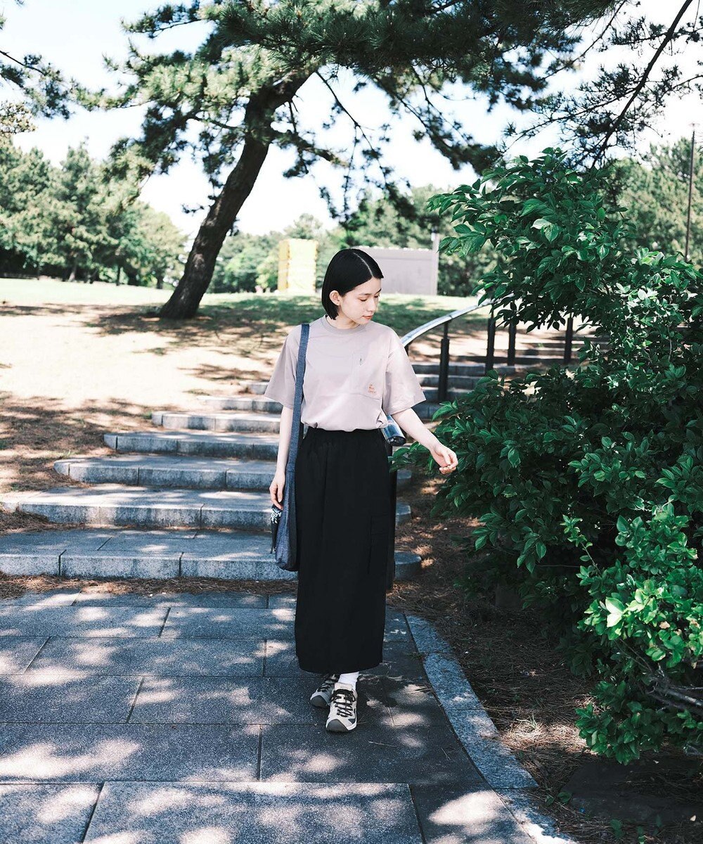 SHARE PARK LADIES 【撥水・UVカット・ストレッチ・軽量 】ナイロンカーゴスカート（S・Mサイズ） 