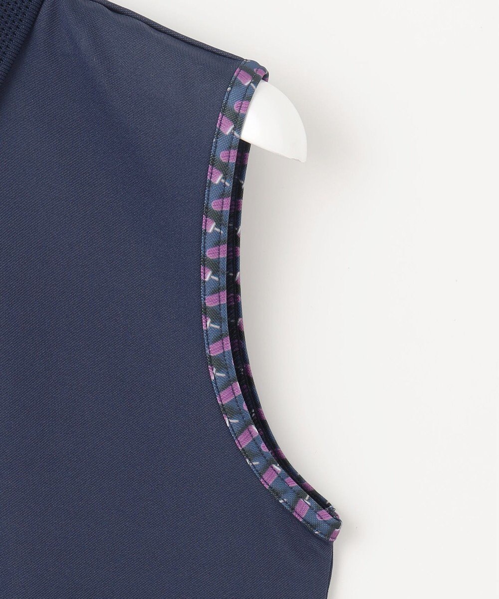 23区GOLF 【WOMEN】【接触冷感・UVケア・吸水速乾】ノースリーブ ポロシャツ 