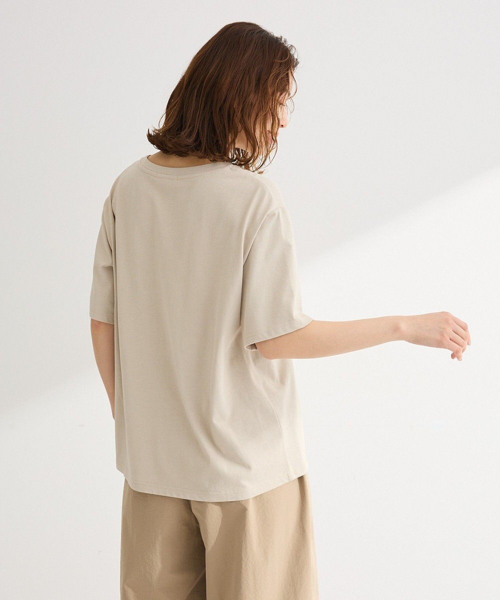 Green Parks 【適ON】多段きれい目ロゴＴシャツ 