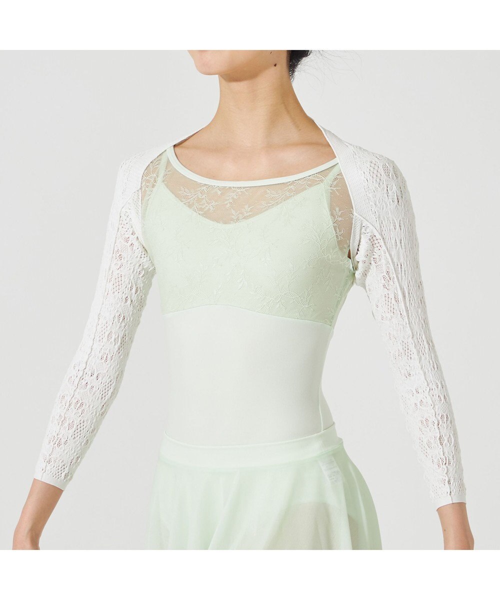 Chacott 【ノーソーイングニット】ノーソーイング7分袖アームカバー 