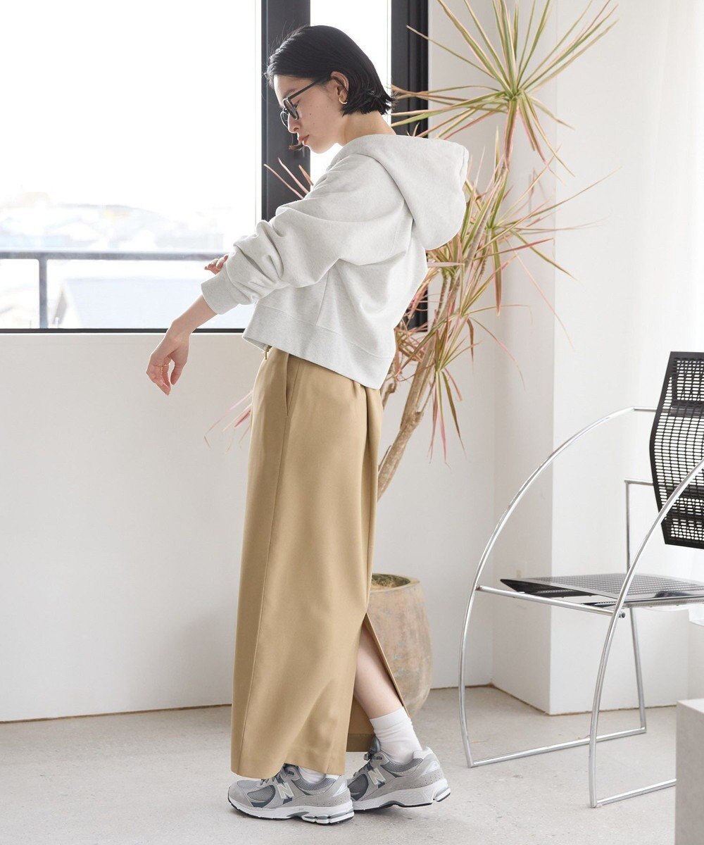 AMERICAN HOLIC ラメミニ裏毛ショートＺＩＰパーカー 