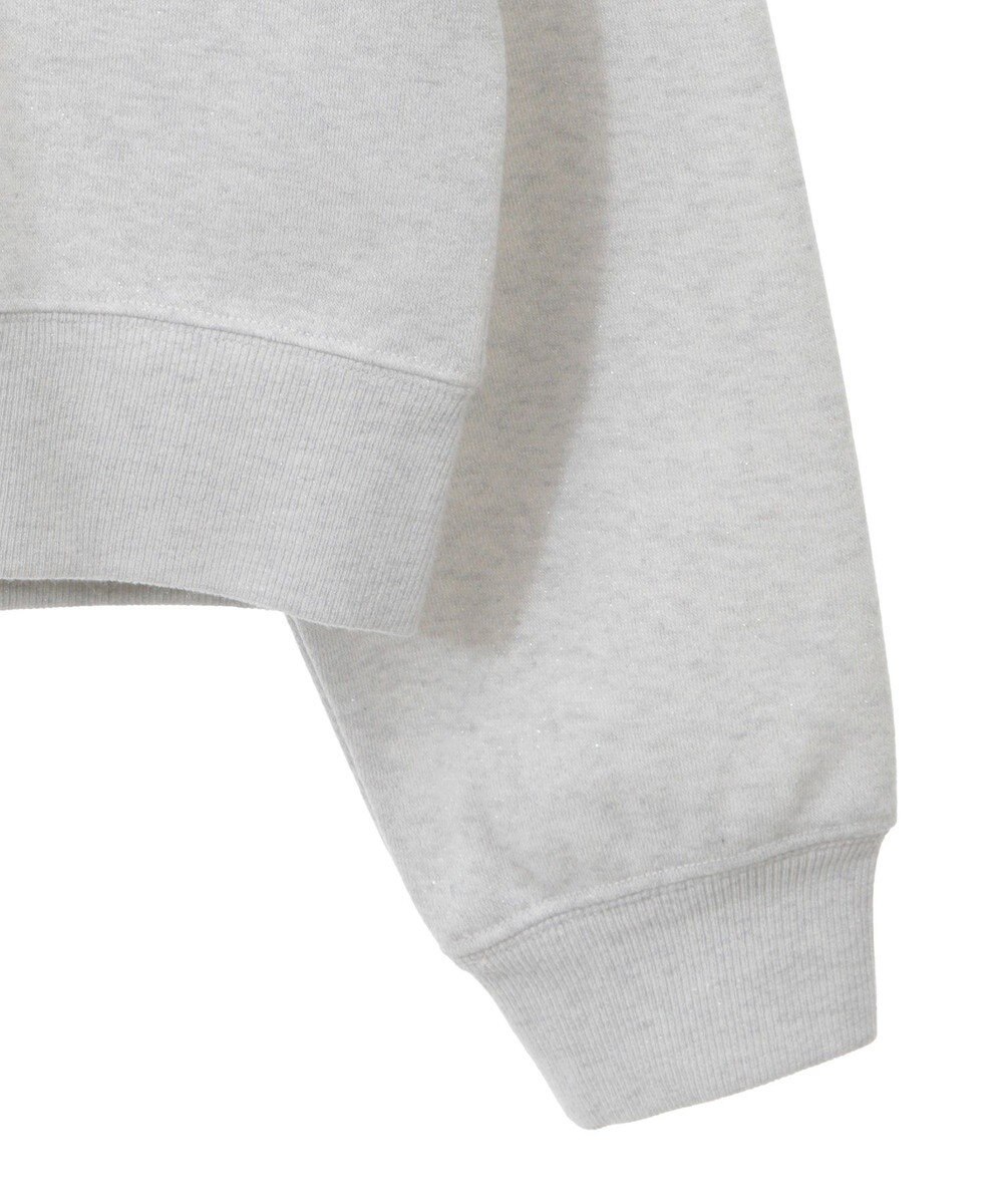 AMERICAN HOLIC ラメミニ裏毛ショートＺＩＰパーカー 