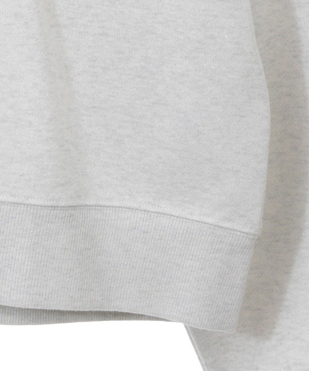 AMERICAN HOLIC ラメミニ裏毛ショートＺＩＰパーカー 