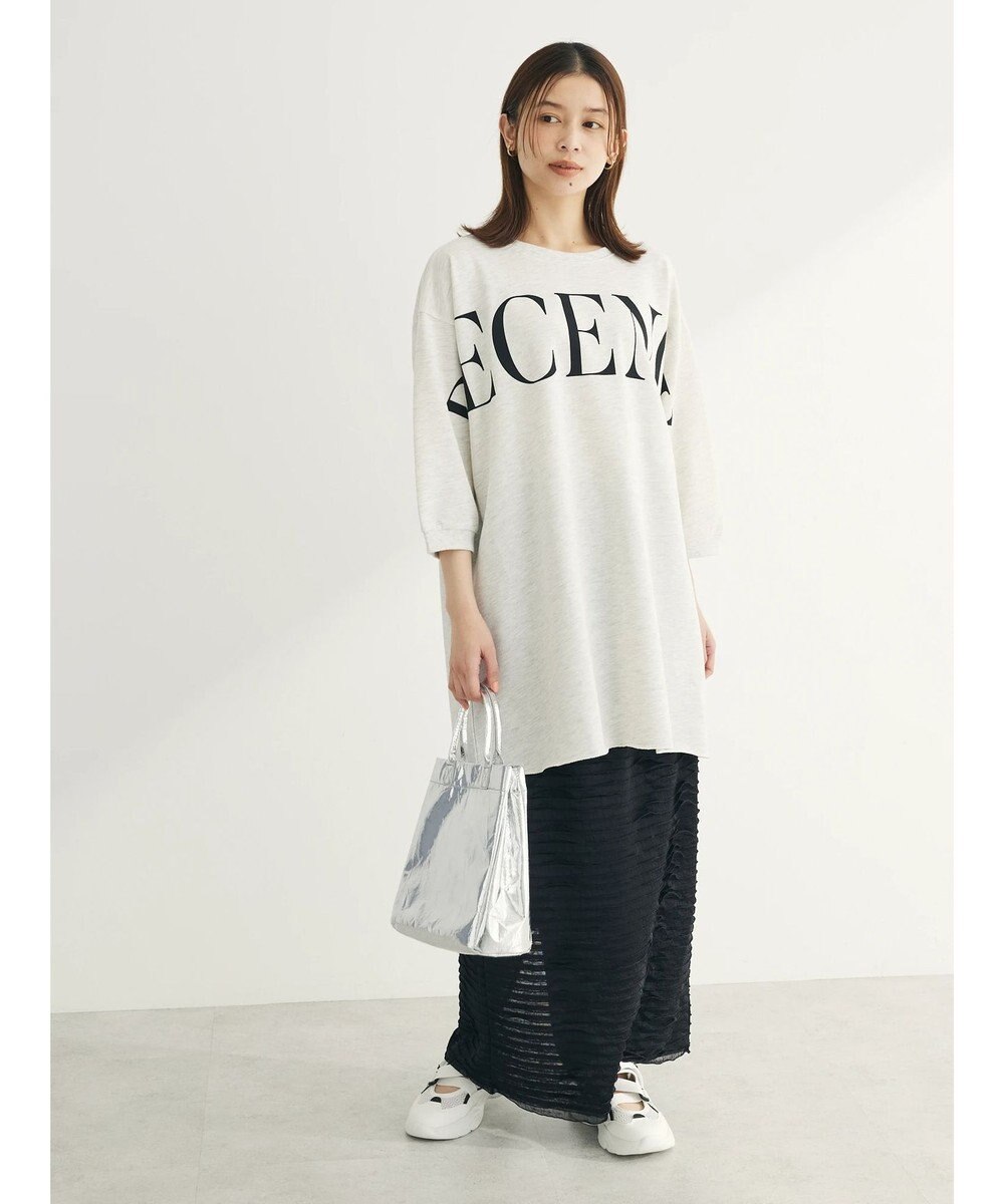 Green Parks ミニ裏毛ＢＩＧロゴチュニック 