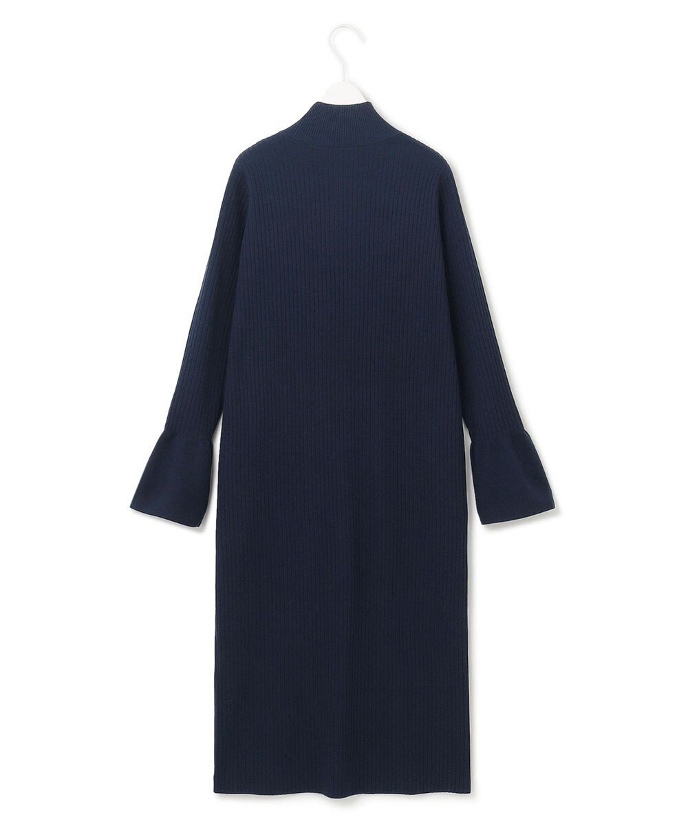 ICB L 【洗える】 ヴィスコースリブハイゲージ ニットワンピース 