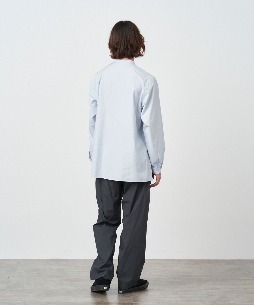 ATON COTTON LAWN | ワイドイージーパンツ - UNISEX 