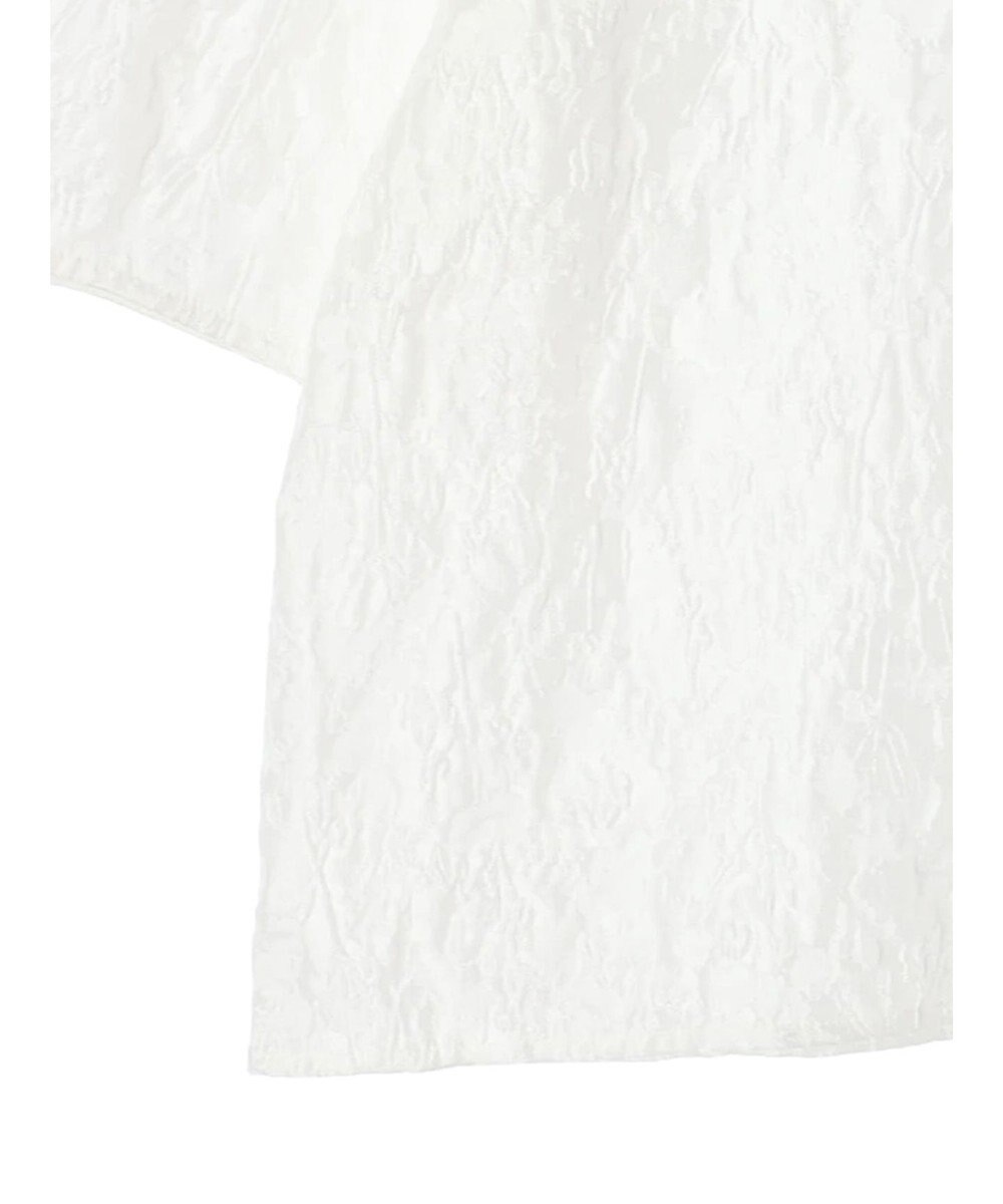 Green Parks AnriettMusee ショート丈ジャガードトップス 