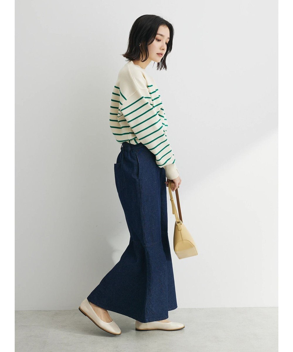 Green Parks ・ｎｏｖｅｍ９　ボーダーエアーニットプルオーバー 