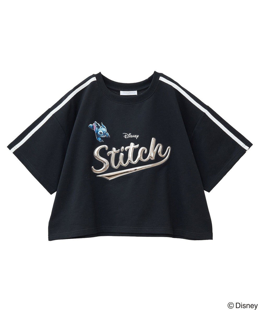 Green Parks スティッチ／メタルプリントクロップドミニ裏毛プル 