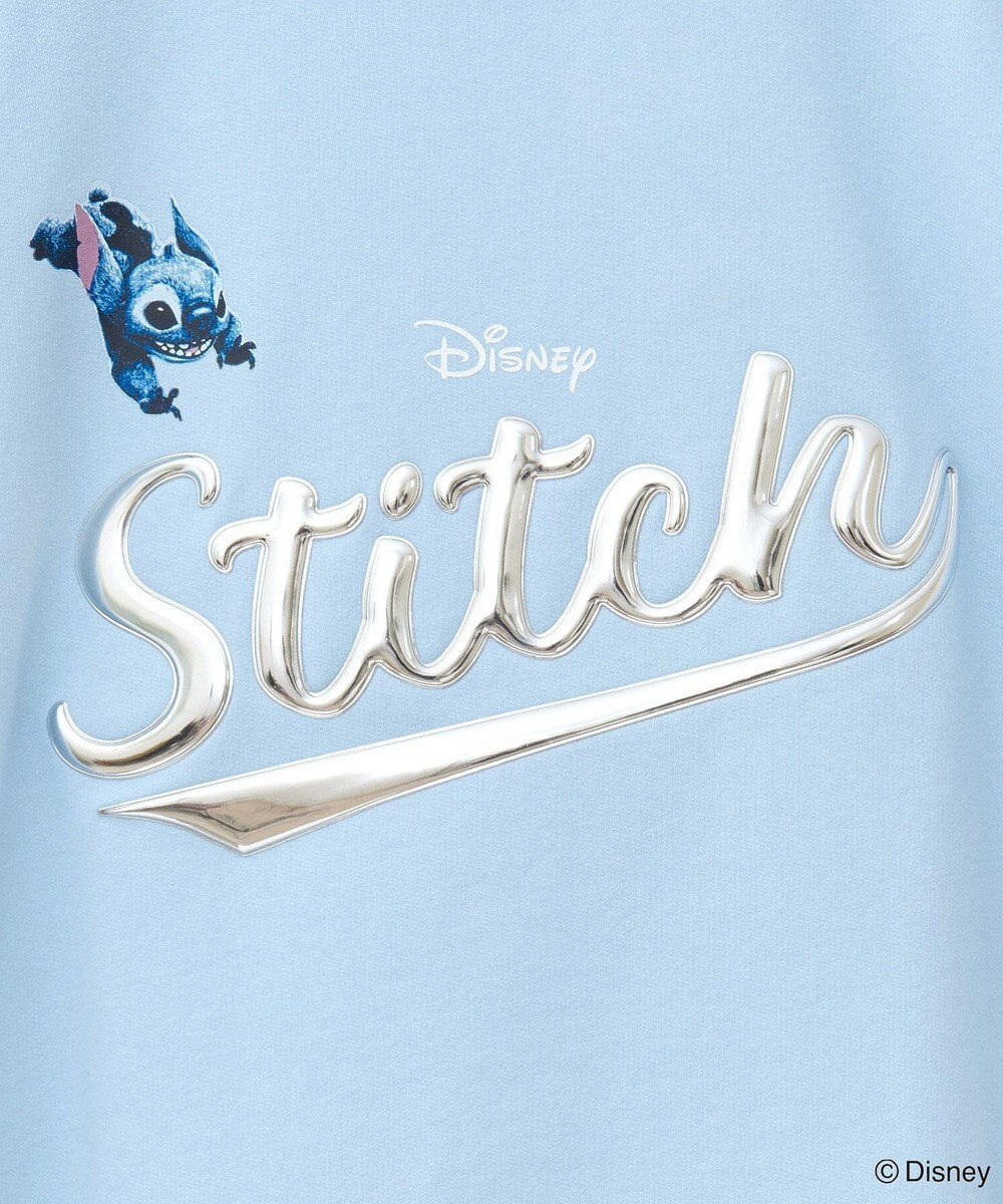 Green Parks スティッチ／メタルプリントクロップドミニ裏毛プル 