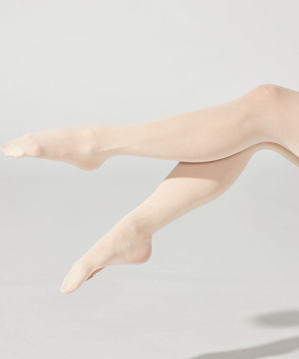 Chacott クールタイツ（穴あき）キシリトール加工 