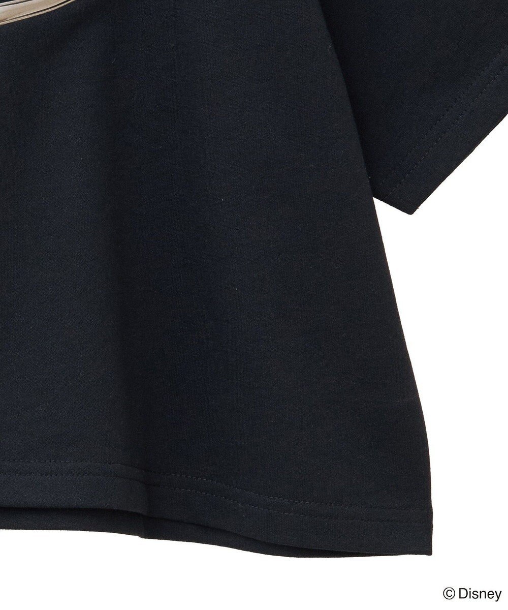 Green Parks スティッチ／メタルプリントクロップドミニ裏毛プル 