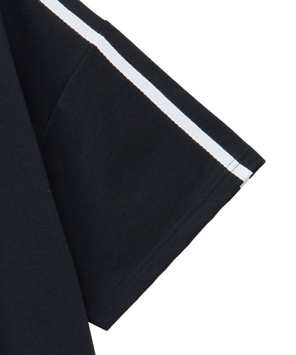 Green Parks スティッチ／メタルプリントクロップドミニ裏毛プル 