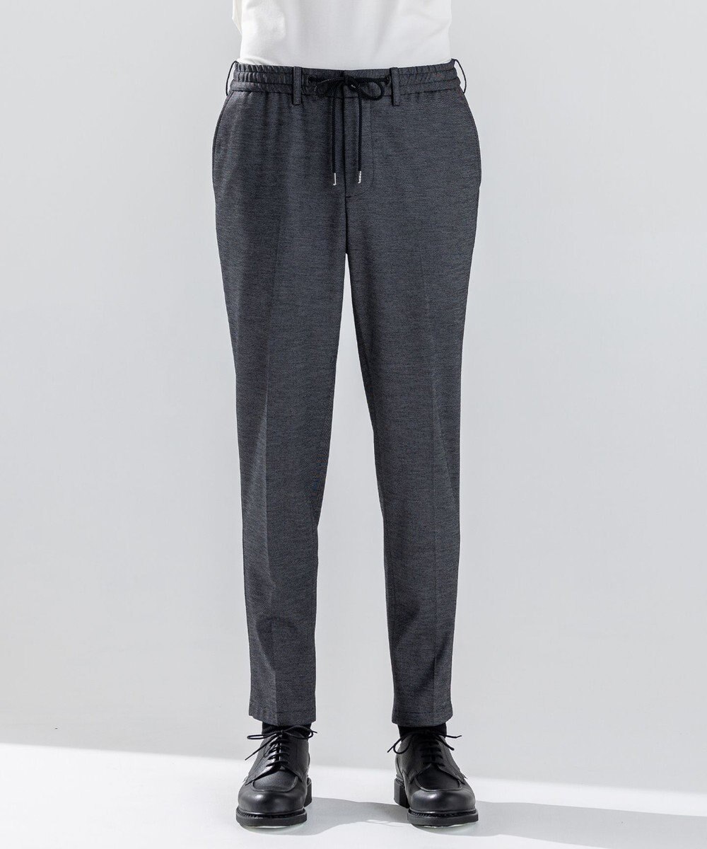 JOSEPH HOMME 新素材【ストレッチ/セットアップ対応】シルキーウールジャージー    ドロスト付テーパードパンツ / PEGG CONVERTIBLE 