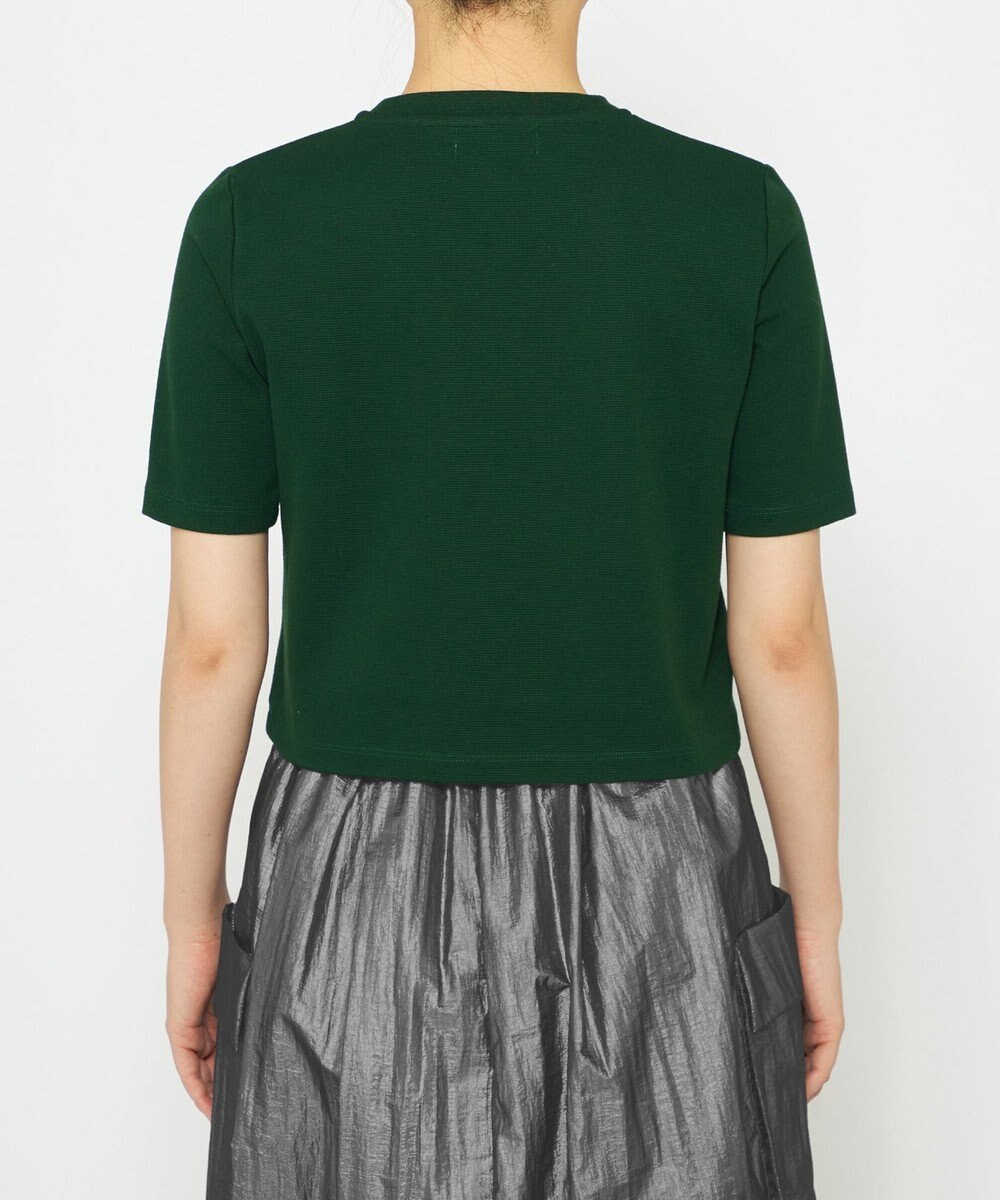 uncrave コットンミラノ ショート丈 Tシャツ（uncrave WHITE） 