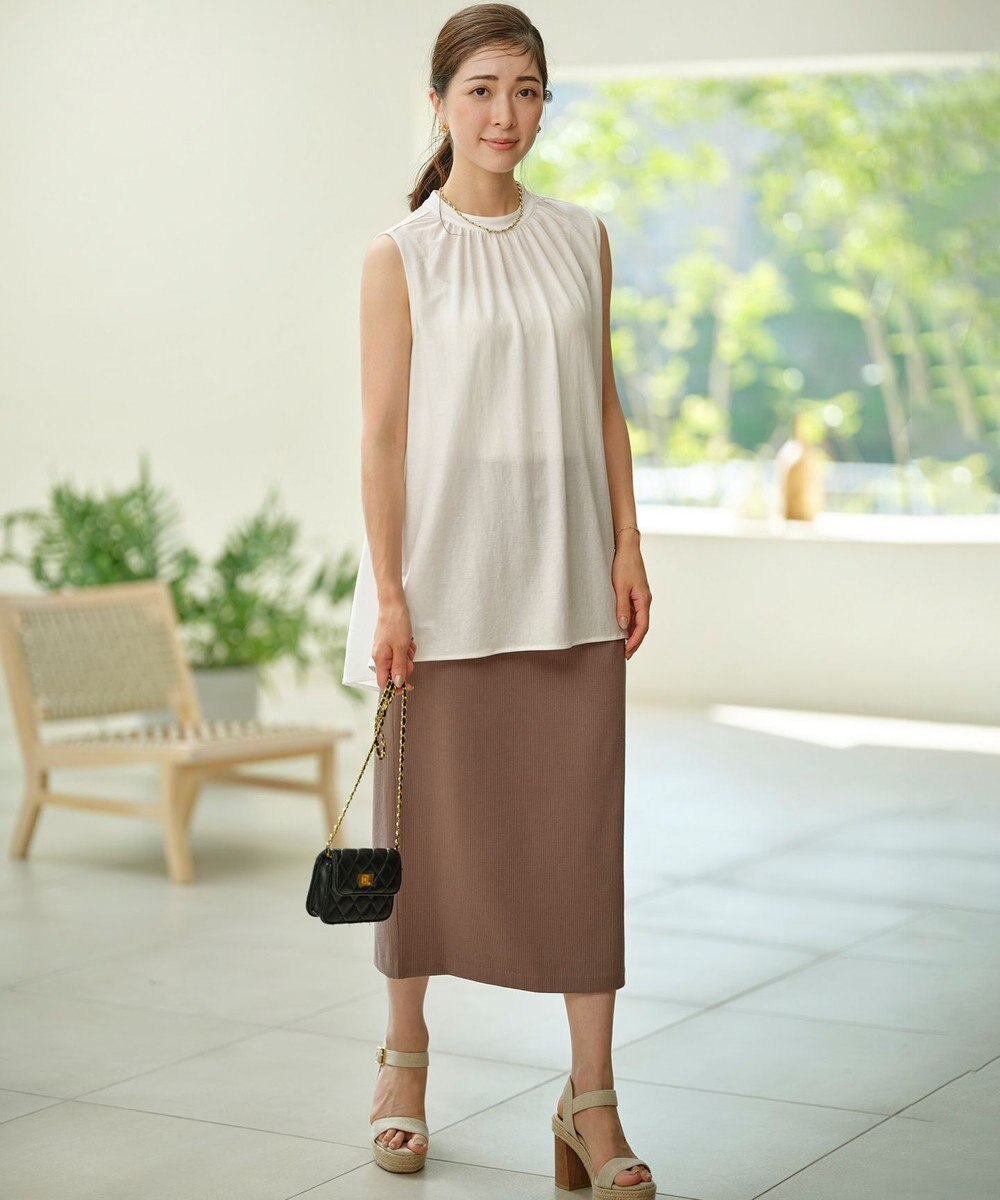 組曲 【速乾】ドライタッチ スリーブレス トップス 